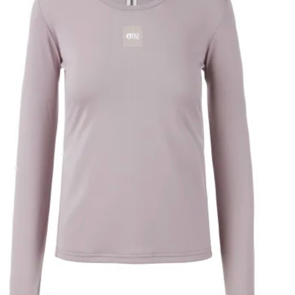 Picture Organic Clothing Kiersi Shirt Women's Small Deauville Mauve Long Sleeve